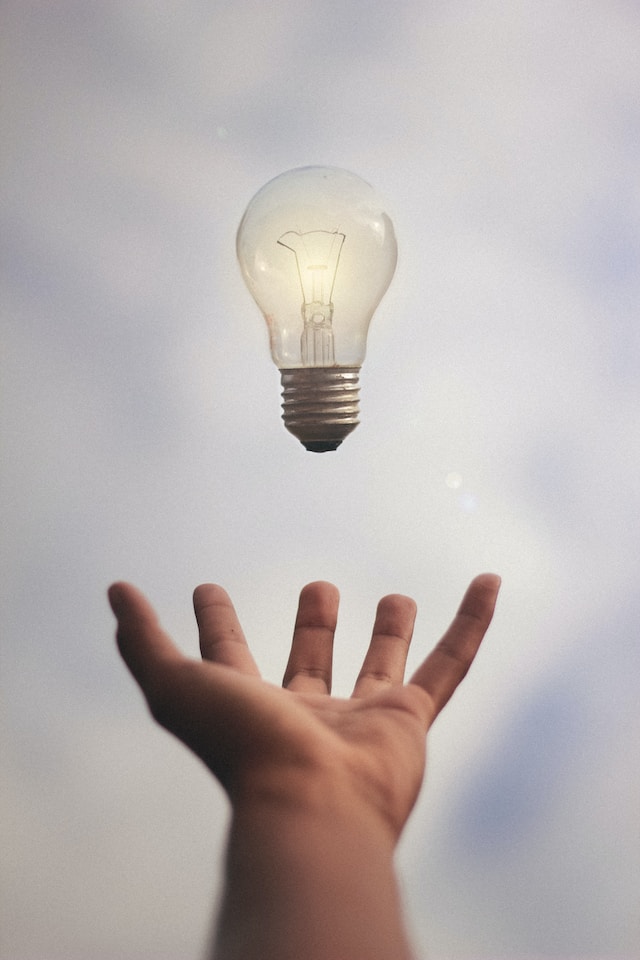 Creative Image with Lightbulb